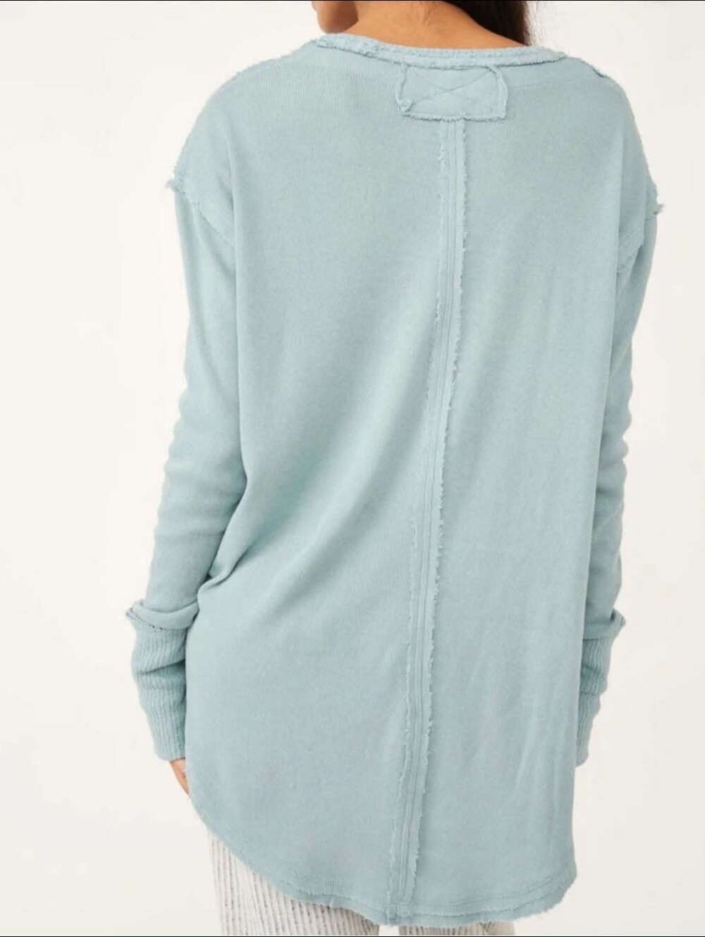 Free People Sz Xl Top Scoop Neck We The Free - Picture 3 of 4